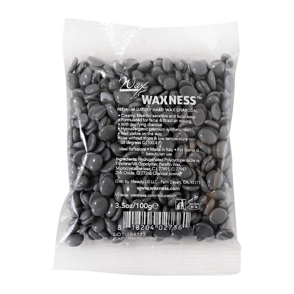 Waxness Charcoal Premium Luxury Hard Wax Sample 3.5 oz