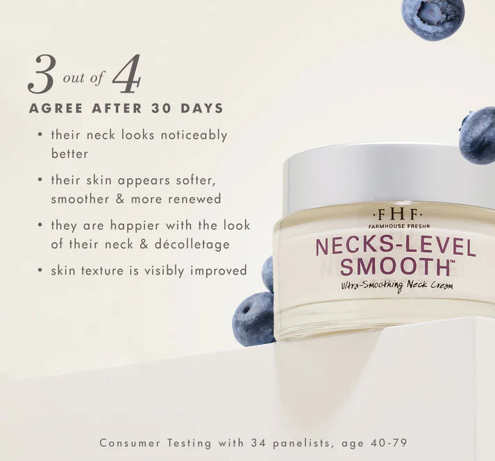 FarmHouse Fresh Necks-Level Smooth™ Ultra-Smoothing Triple Effect Neck Cream - 1.7 oz.