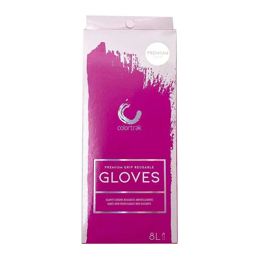 Colortrak Premium Grip Reusable Gloves 8 Pack Colortrak