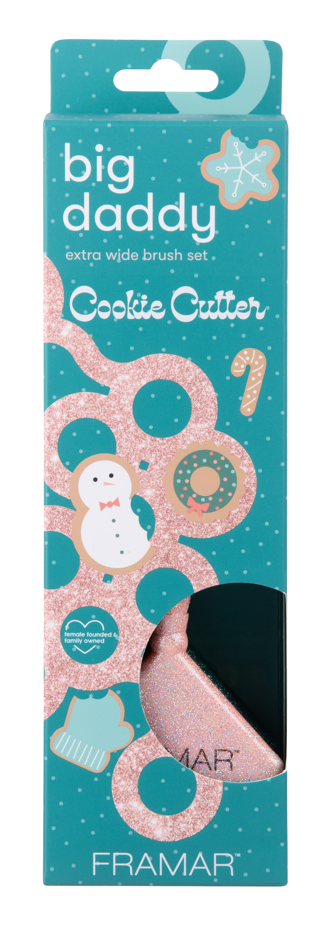 Framar Cookie Cutter Big Daddy Brush Set - 3 Pack