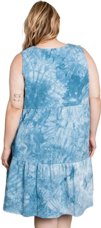 Cotton Bleu Blue Sleeveless Dress Cotton Bleu