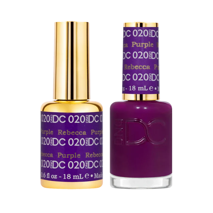 DND DC Duo Rebecca Purple #020 0.6 oz.