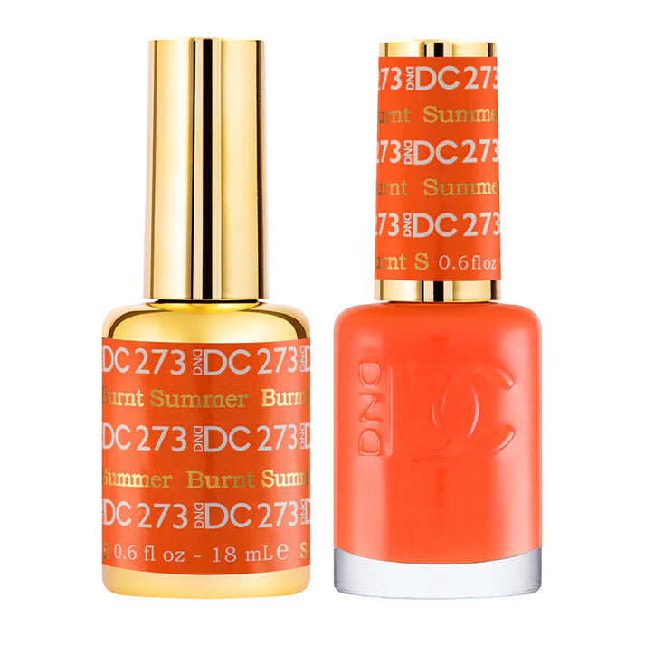 DND DC Duo Burnt Summer #273 .6 oz. - PinkPro Beauty Supply