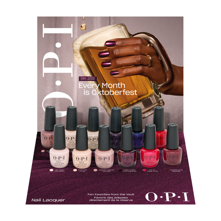 OPI Nail Lacquer Fall 2026 Collection 12 Piece Display **PRE ORDER**