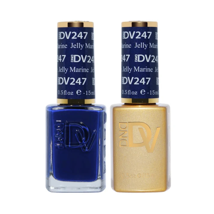 DND Diva Duo Jelly Marine #247 .05 oz. DND