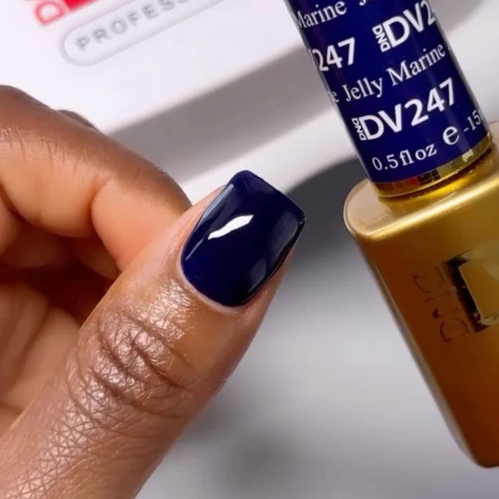 DND Diva Duo Jelly Marine #247 .05 oz. DND