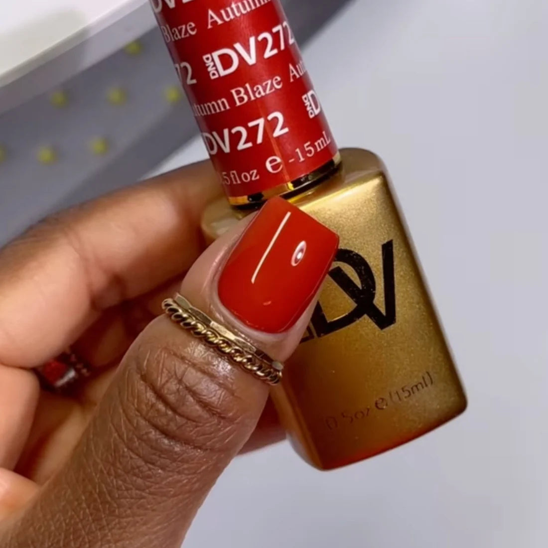 DND DIVA Duo Autumn Blaze Diva #272 .05 oz.