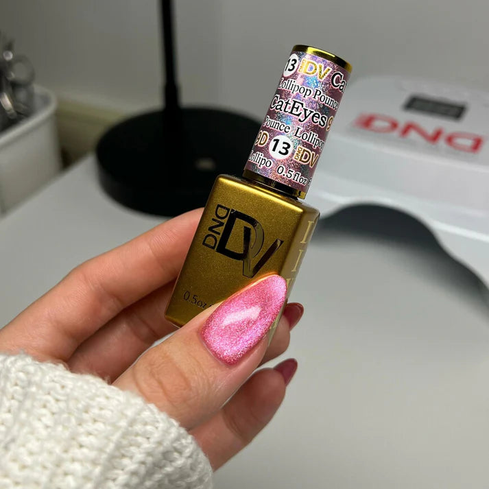 DND DIVA 9D Cat Eye Candy #13 - Lollipop Pounce 0.6 oz.