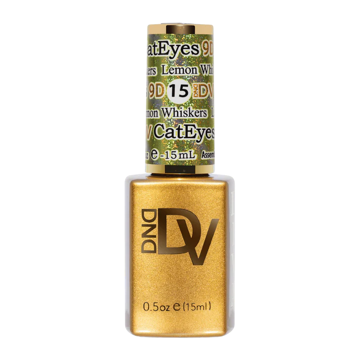 DND Diva 9D Cat Eye Candy #15 - Lemon Whiskers