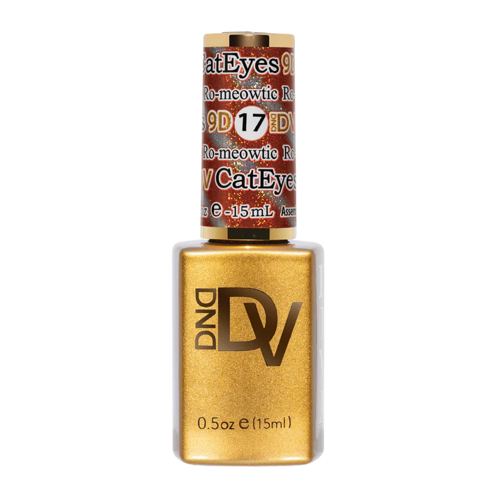 DND Diva 9D Cat Eye Candy #17 - Ro-meowtic