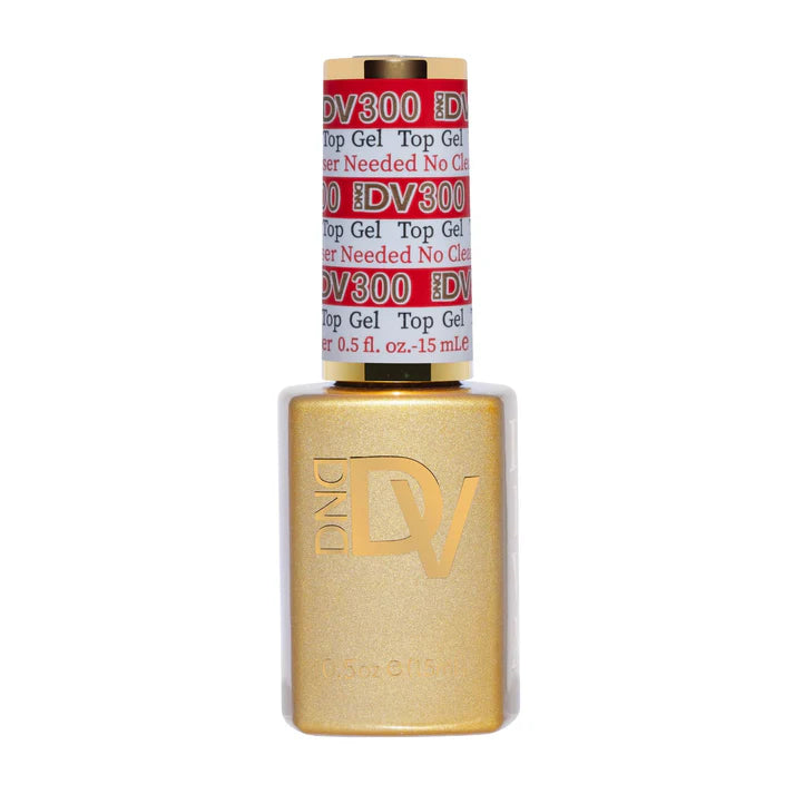 DND Diva Top Gel Coat No Cleanse #300 0.6 oz.