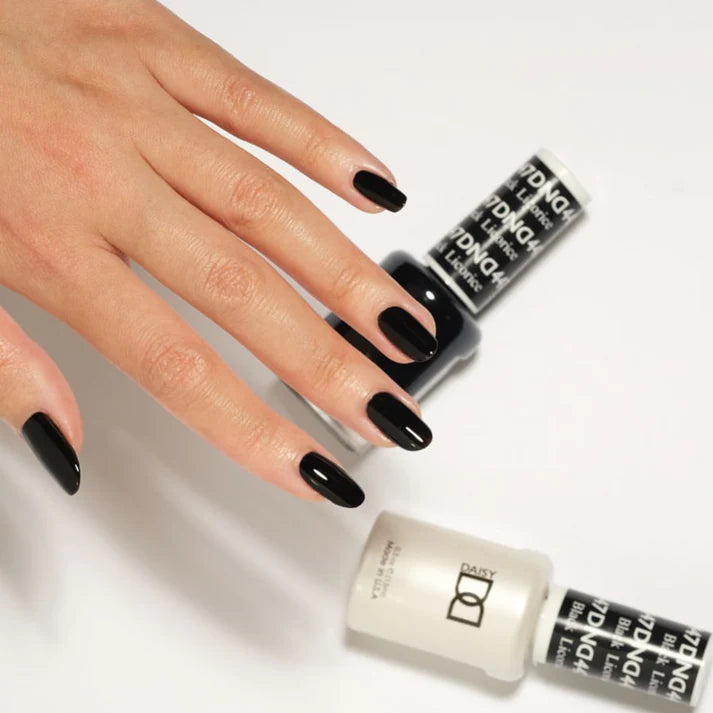 DND DC Duo Gel Black Licorice 0.5 oz. DND