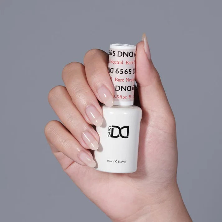DND Duo Gel Bare Natural #6565 .5 oz. - PinkPro Beauty Supply
