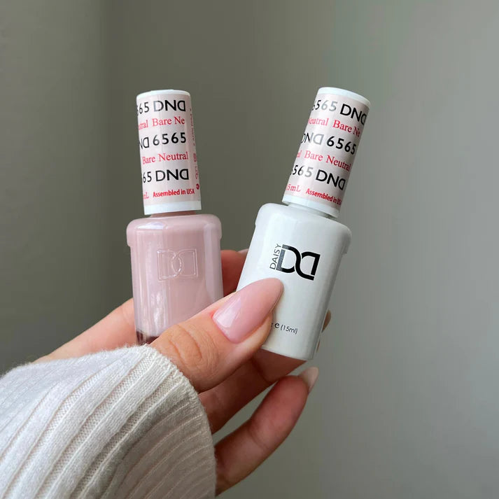 DND Duo Gel Bare Natural #6565 .5 oz. - PinkPro Beauty Supply