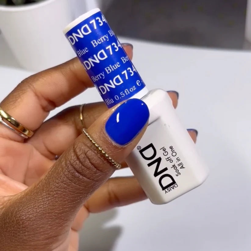 DND DC Duo Berry Blue #734 .5 oz. DND