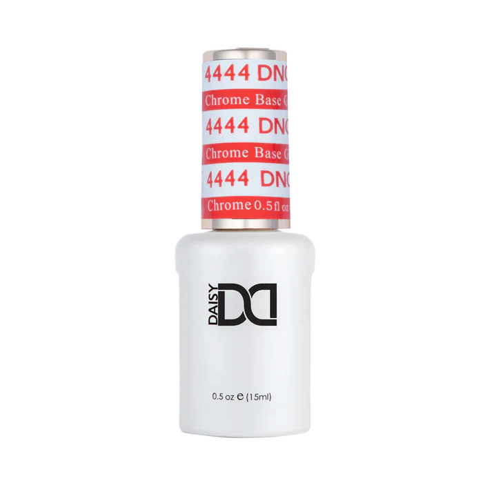 DND Chrome Base Gel #4444 - White