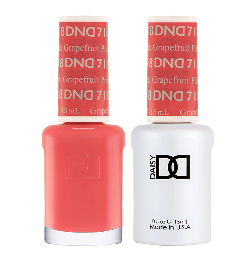 DND DC Duo Pink Grapefruit #718 .5 oz. DND
