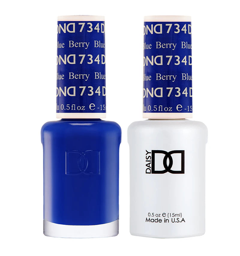DND DC Duo Berry Blue #734 .5 oz. DND