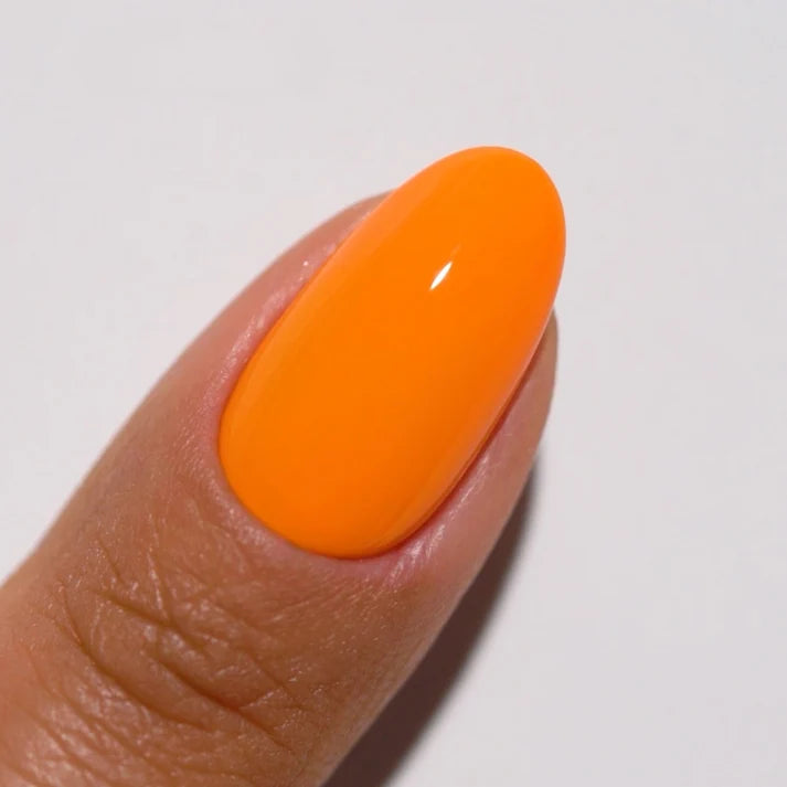 DND Diva Duo Perfect Orange #208 .05 oz. - PinkPro Beauty Supply