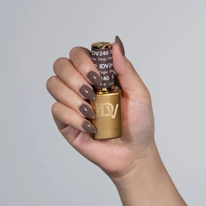 DND Diva Duo Deep Taupe #240 .05 oz.