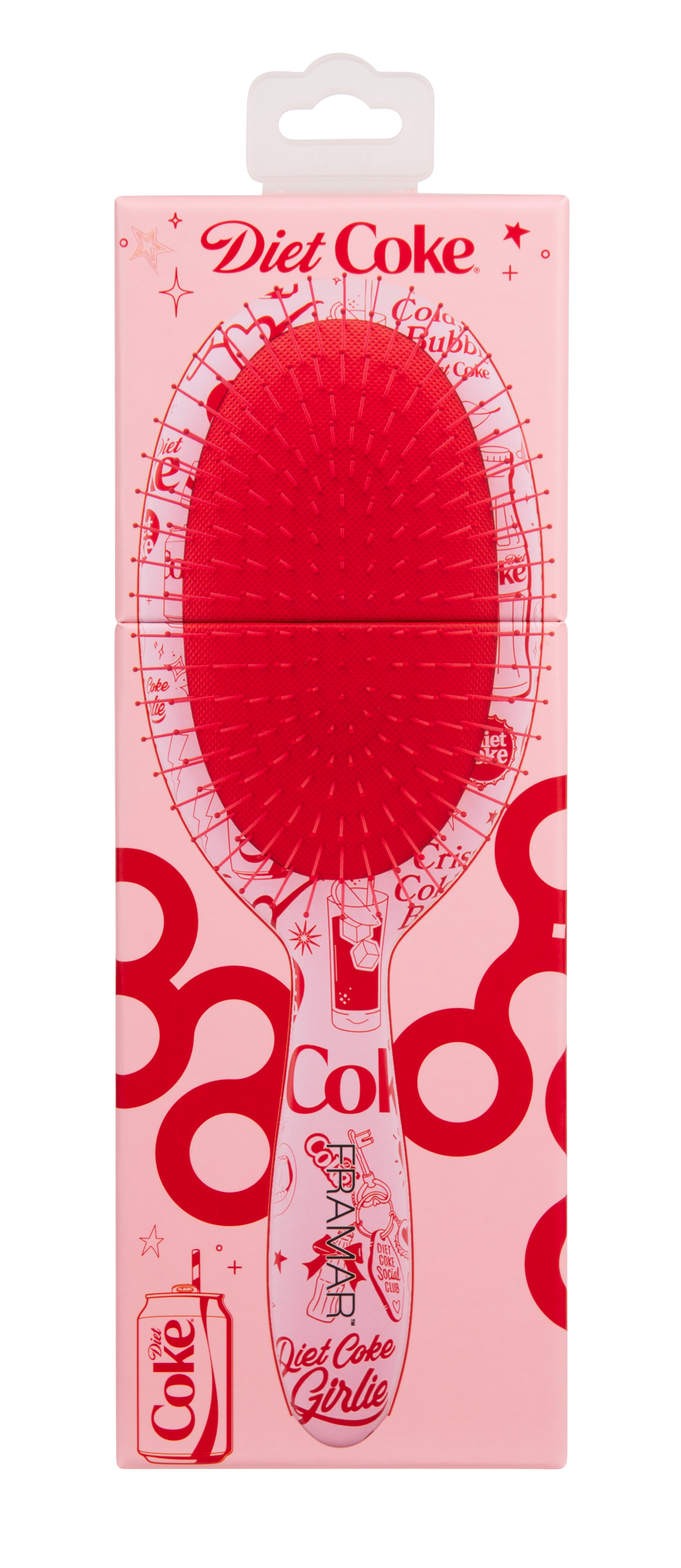 Framar Detangle Brush - Diet Coke
