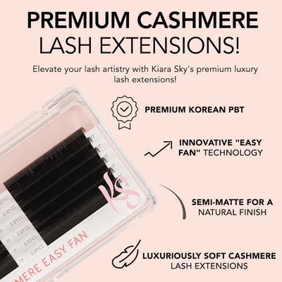 Kiara Sky Easy Fan Cashmere Lashes .03-C-8MM