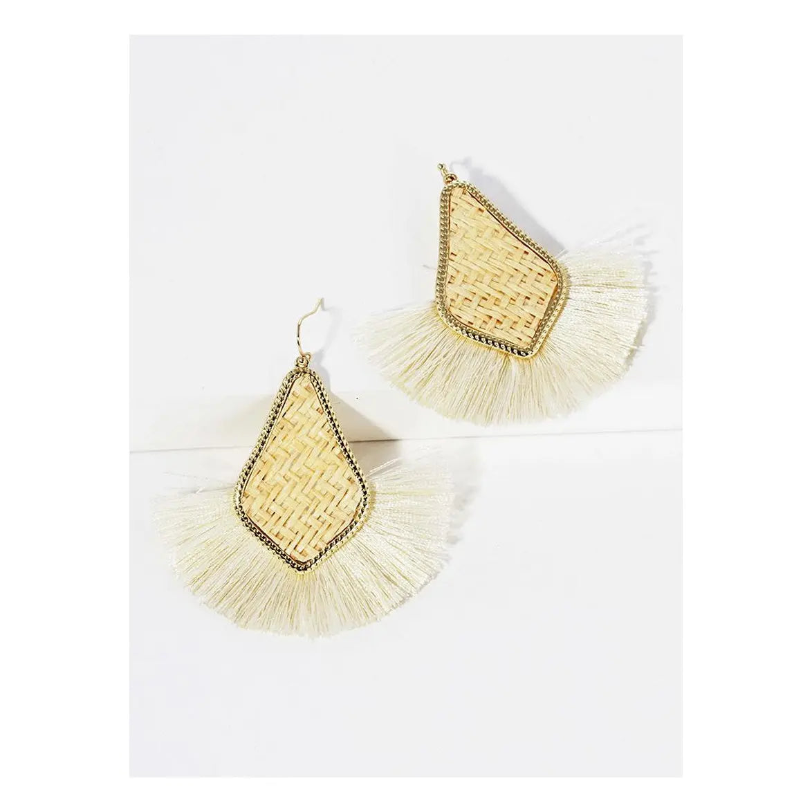 Earrings Thread Fan Tassel* PinkPro Beauty Supply