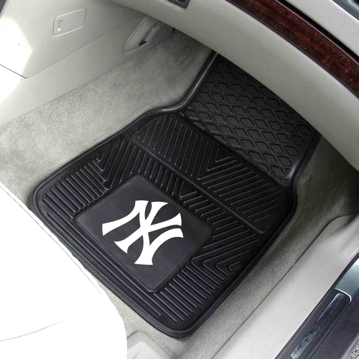 Fanmats New York Yankees 2pc Vinyl Car Mat Set