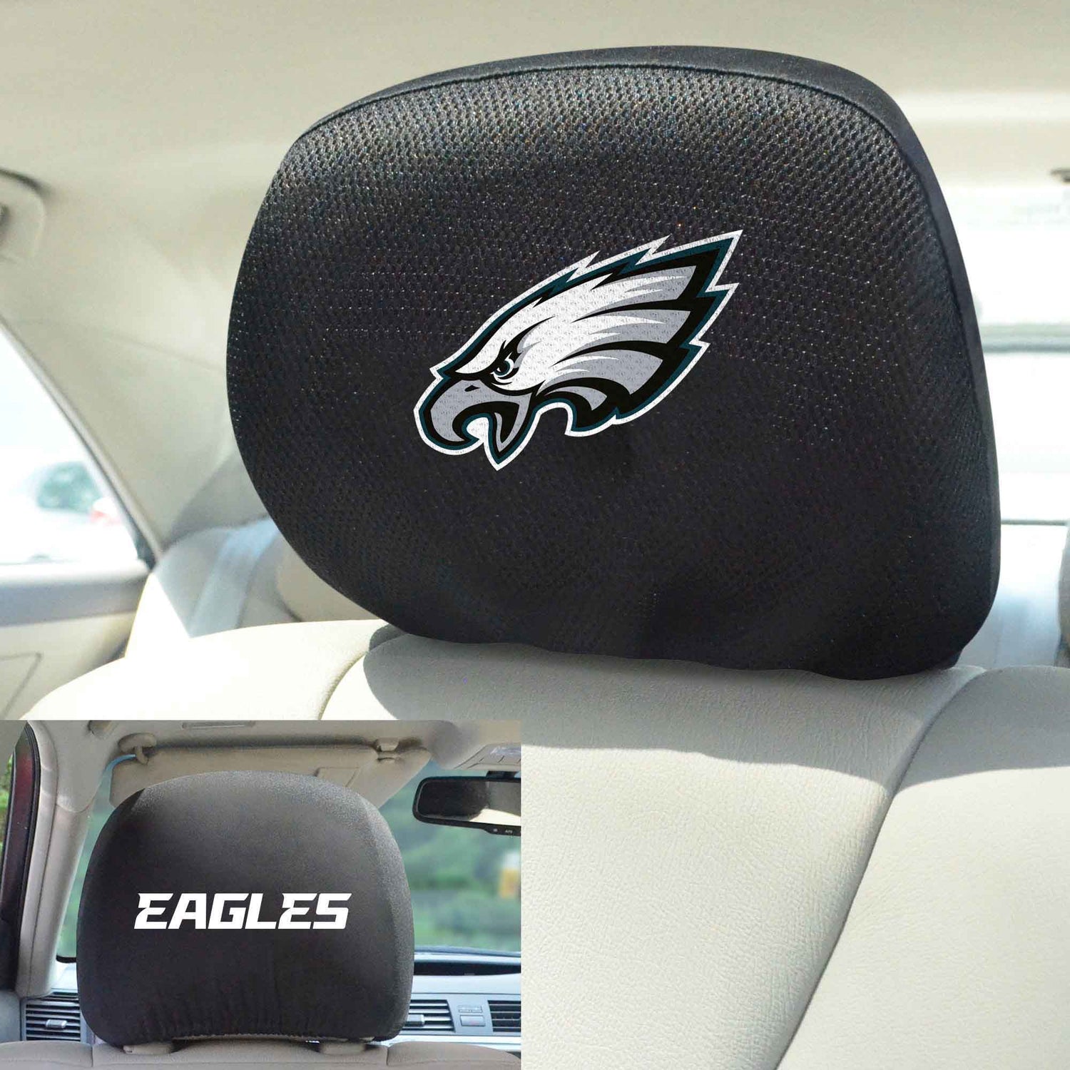 Fanmats Philadelphia Eagles Headrest Cover