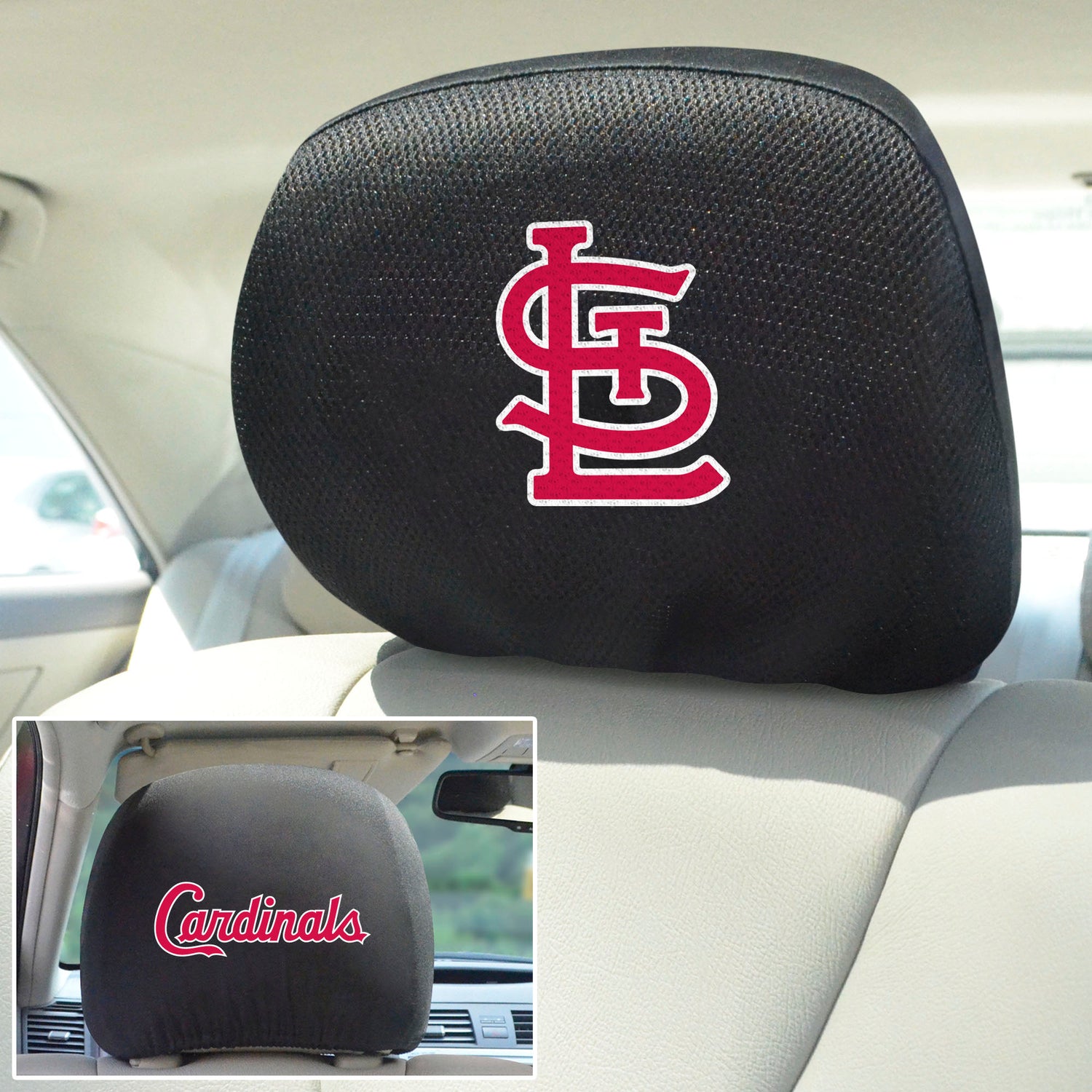 Fanmats St. Louis Cardinals Headrest Cover