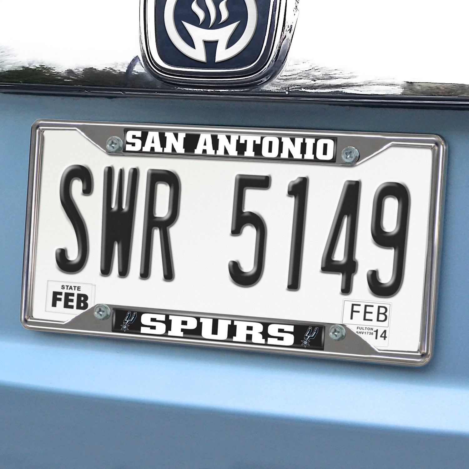 Fanmats San Antonio Spurs License Plate Frame