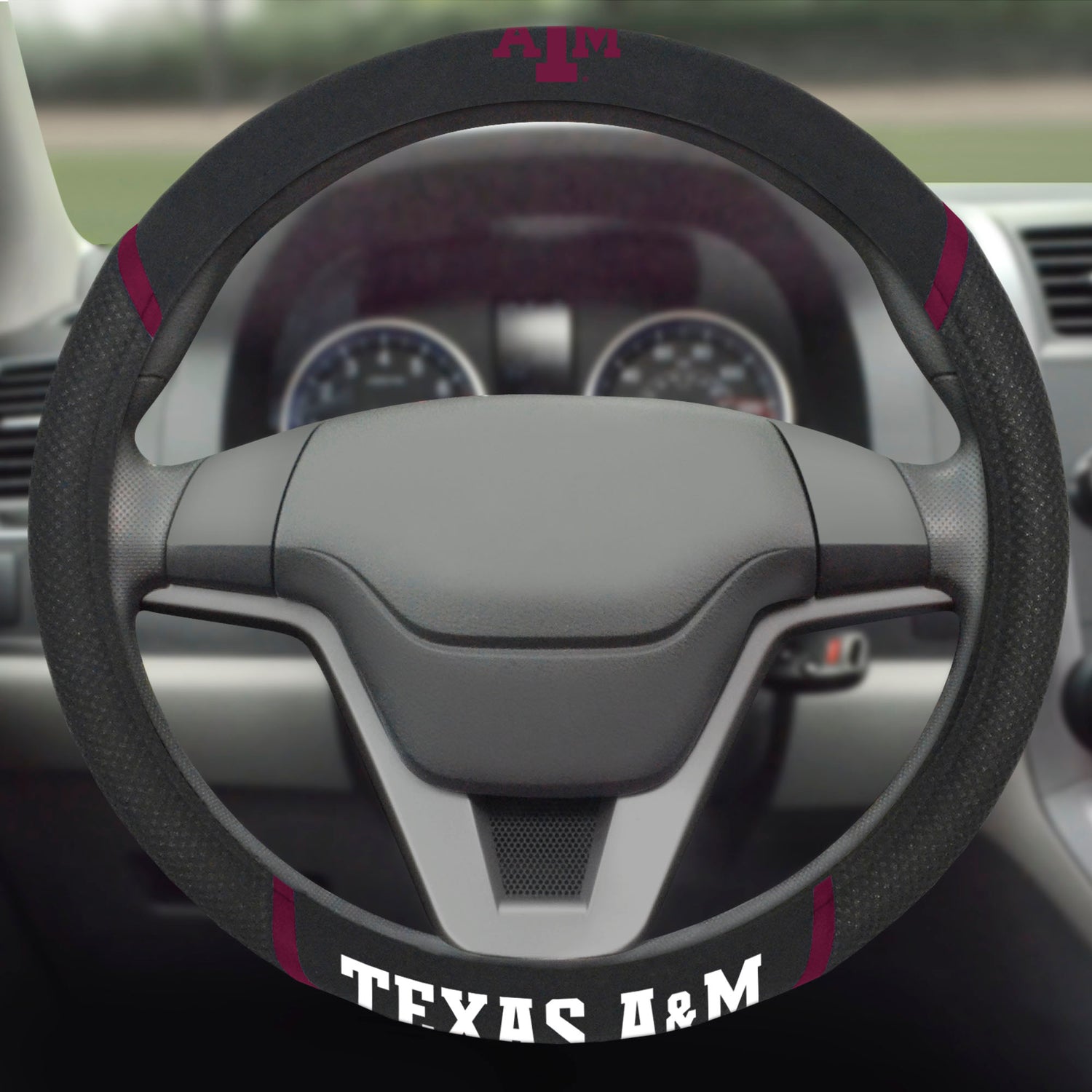 Fanmats Texas A&M Aggies Steering Wheel Cover Fanmats