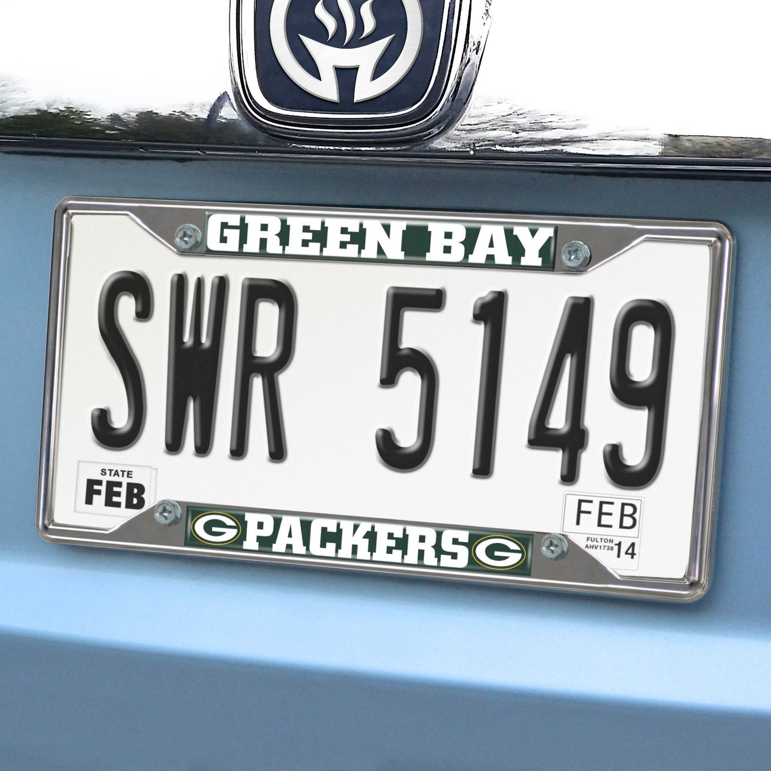 Fanmats Green Bay Packers License Plate Frame