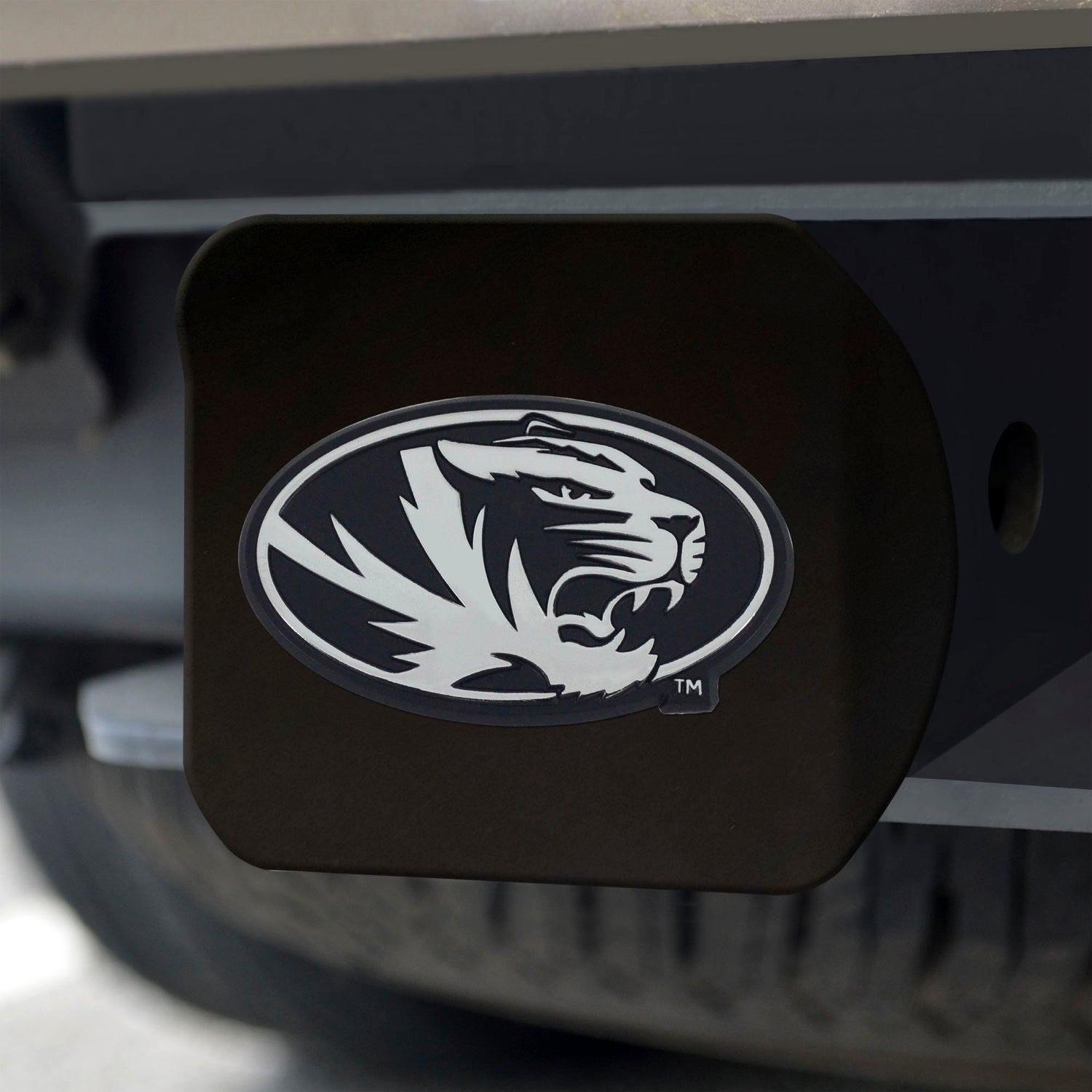 Fanmats Missouri Tigers Hitch Cover - Black