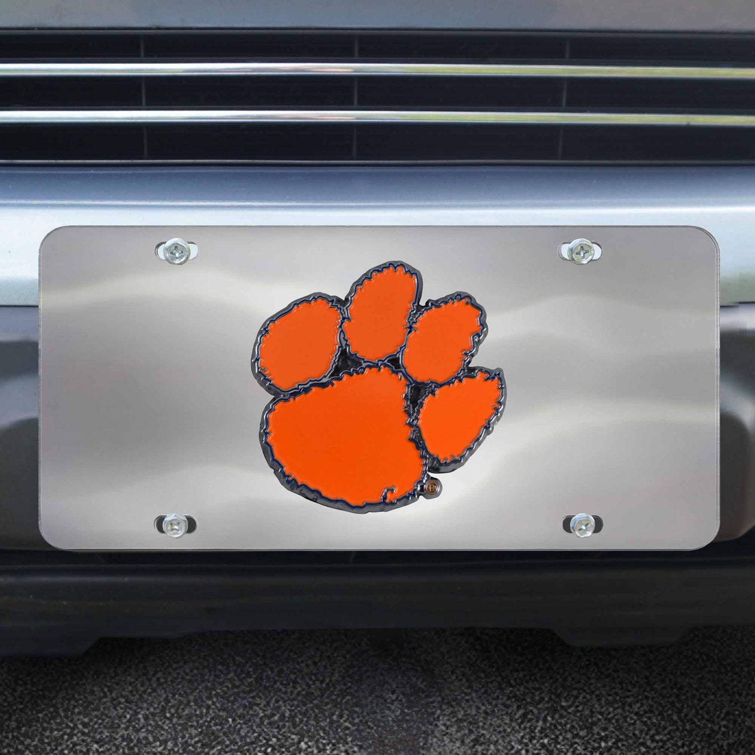 Fanmats Clemson Tigers Diecast License Plate