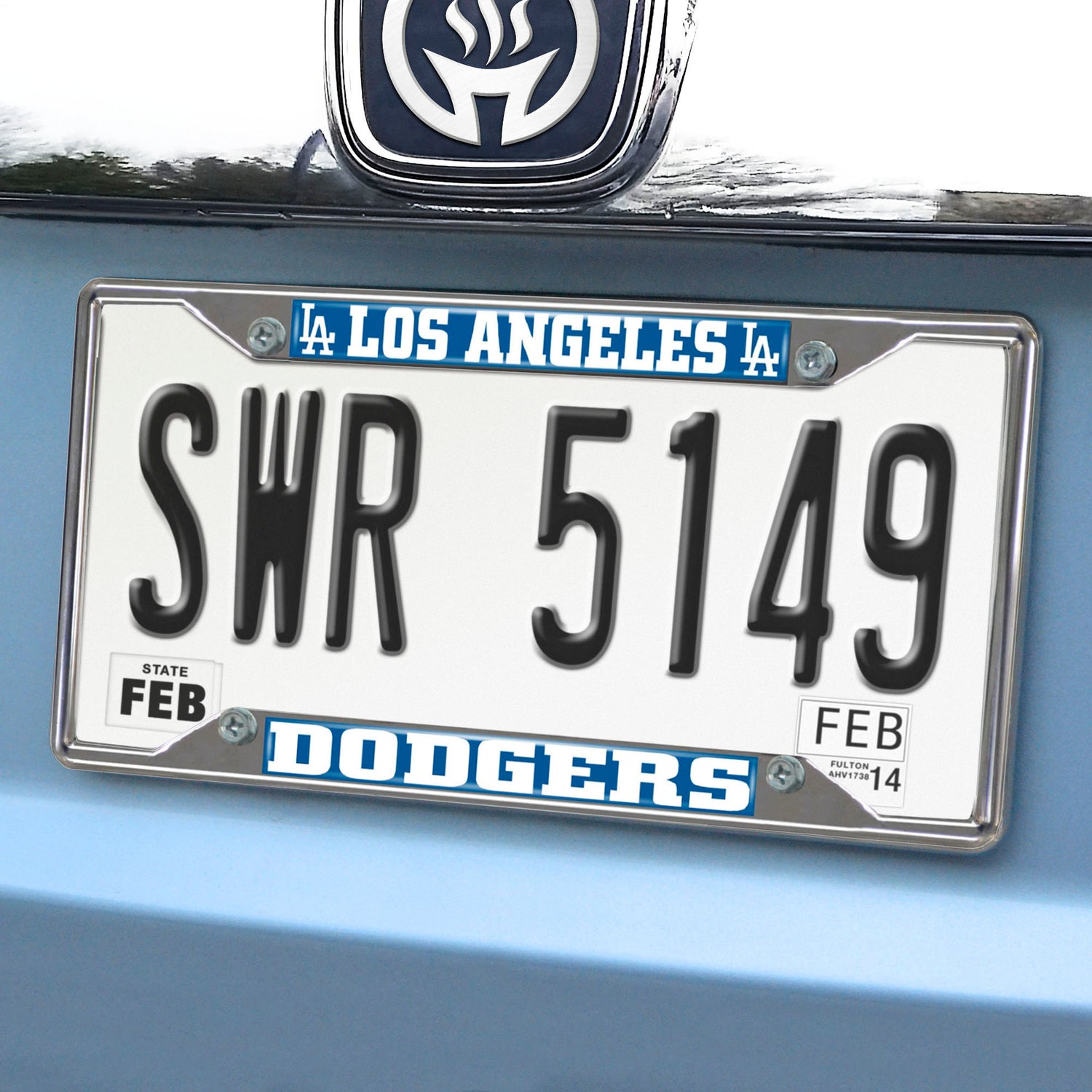 Fanmats Los Angeles Dodgers License Plate Frame