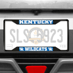 Fanmats Kentucky Wildcats License Plate Frame - Black Fanmats