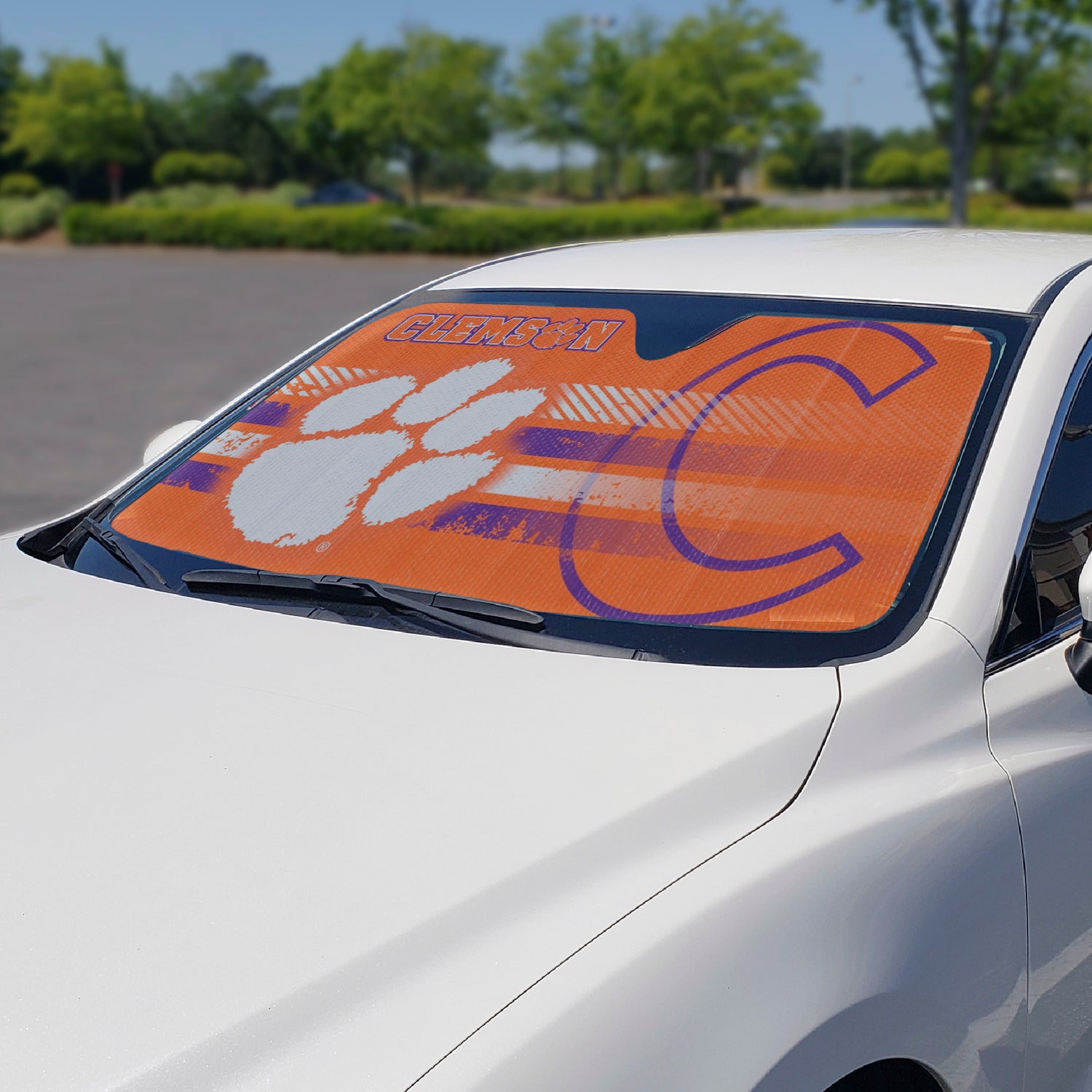 Fanmats Clemson Tigers Auto Shade