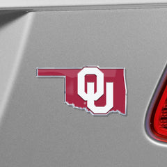 Fanmats Oklahoma Sooners Embossed State Emblem Fanmats