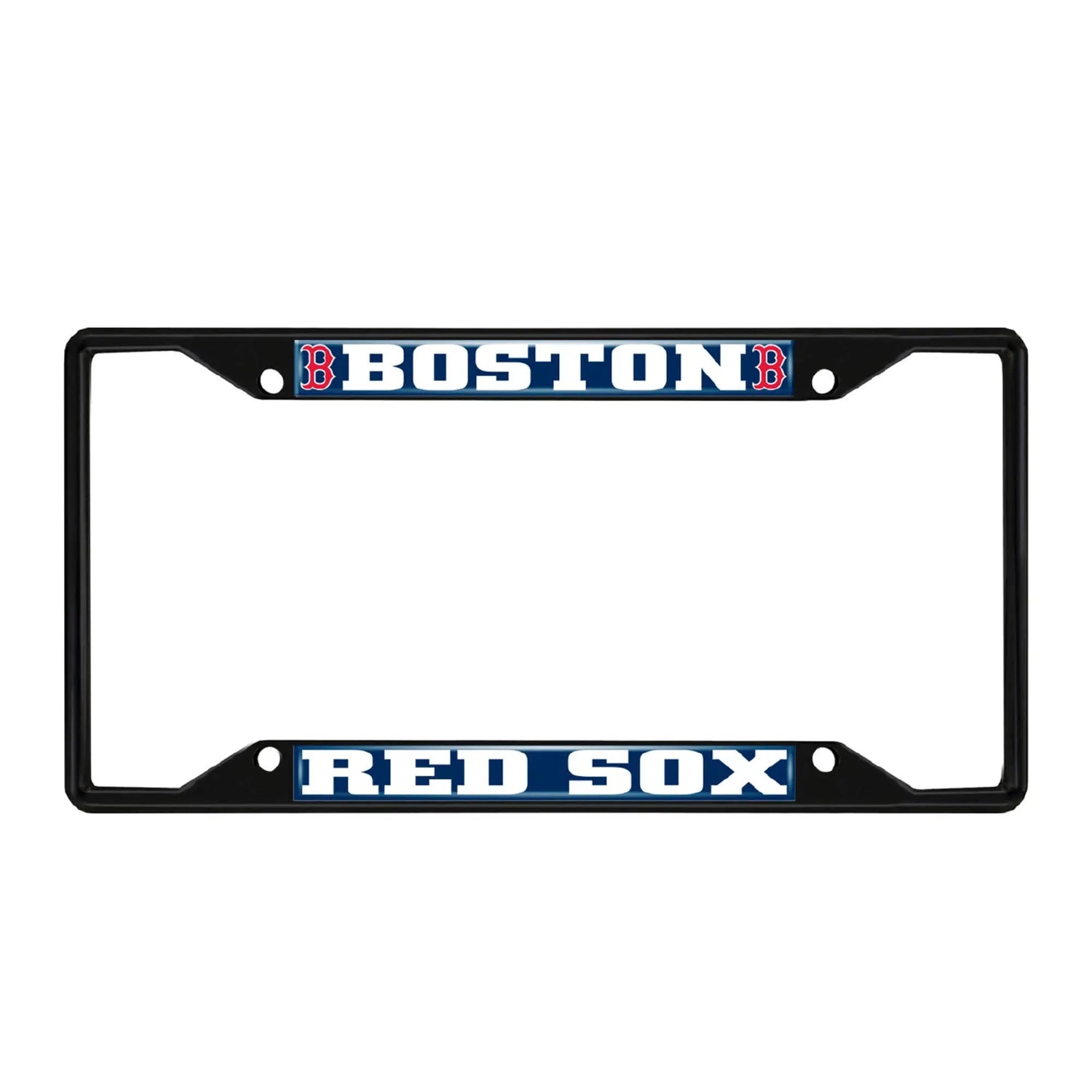 Fanmats Boston Red Sox License Plate Frame - Black Fanmats