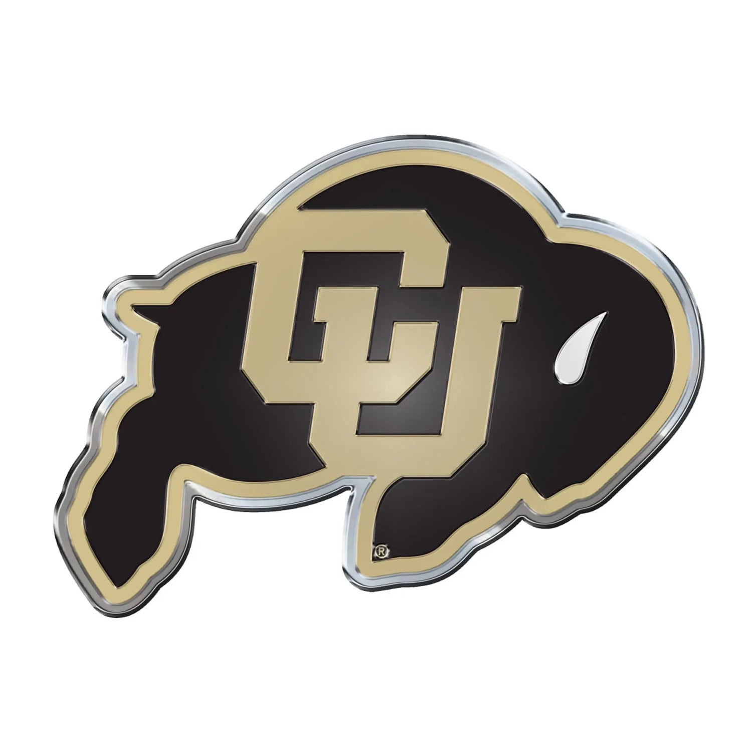 Fanmats Colorado Buffaloes Embossed Color Emblem Fanmats