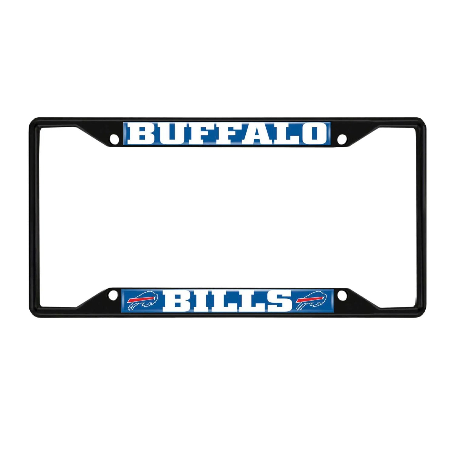 Fanmats NFL Buffalo Bills License Plate Frame - Black Fanmats