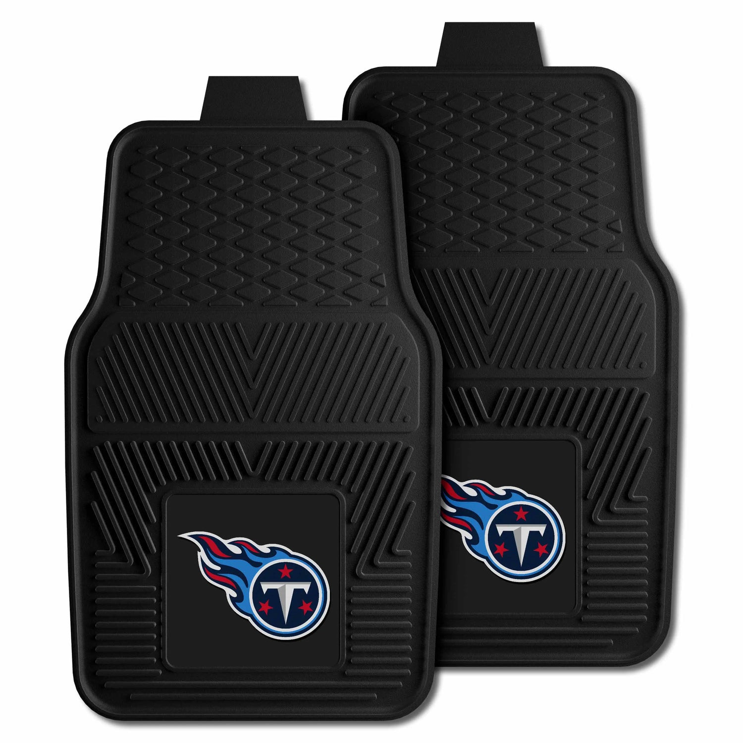 Fanmats Tennessee Titans 2pc Vinyl Car Mat Set Fanmats