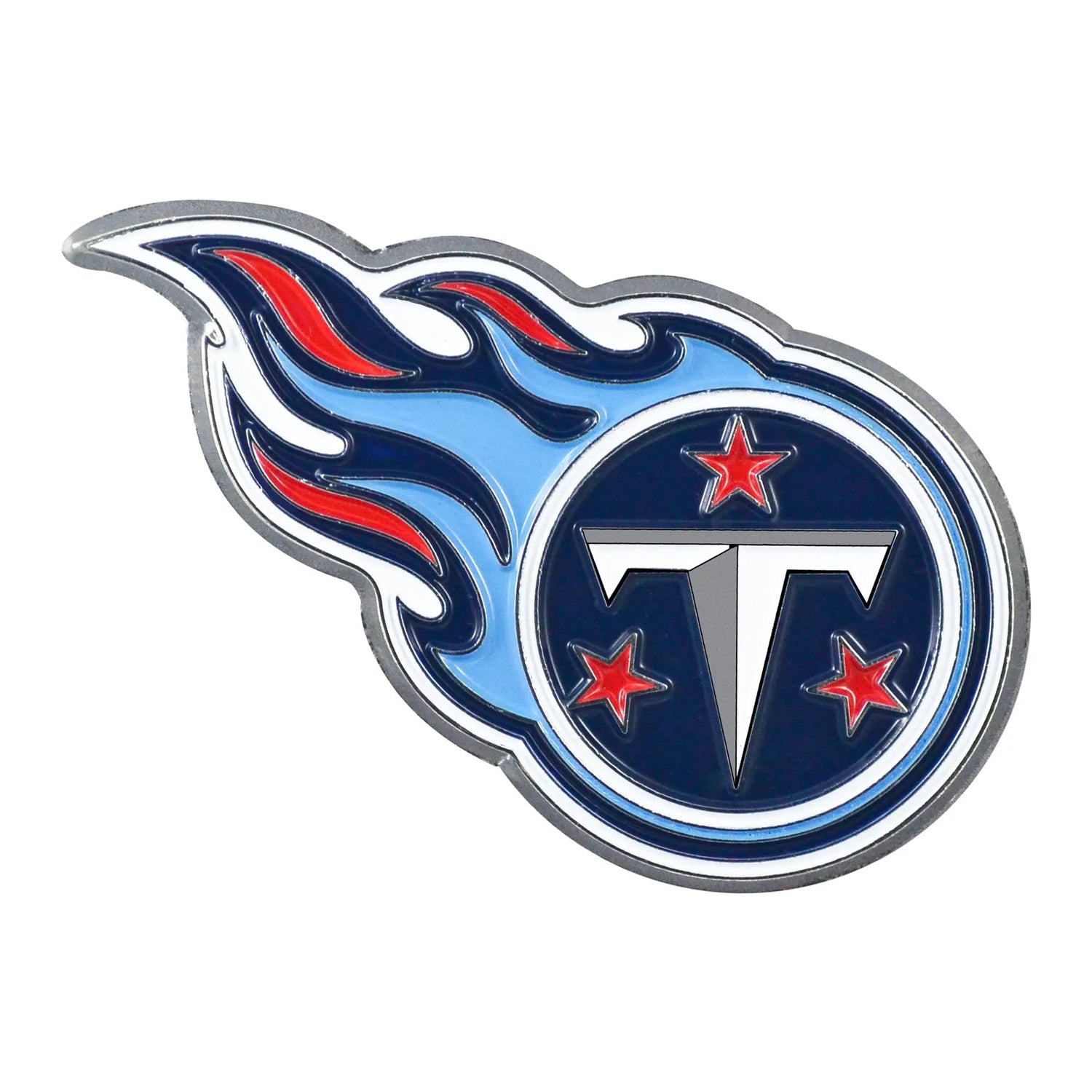 Fanmats Tennessee Titans Emblem - Chrome Fanmats