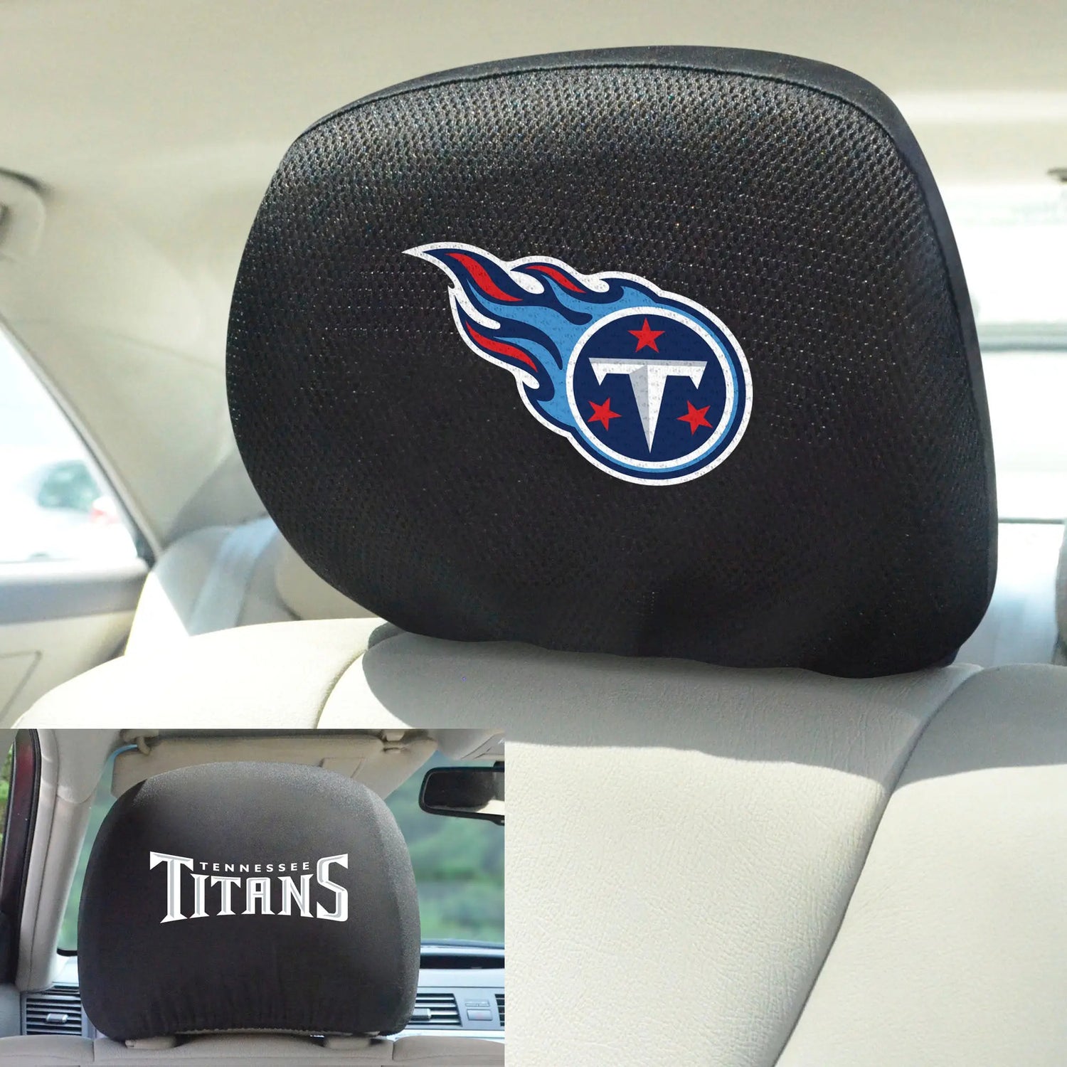 Fanmats Tennessee Titans Headrest Cover Fanmats