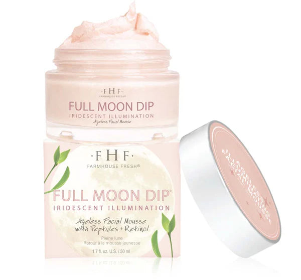FarmHouse Fresh Full Moon Dip Iridescent Ageless Facial Mousse 1.7 oz
