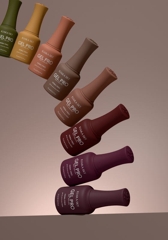 Kiara Sky Gel Pro Polish Hema Free - Scarlet Blaze