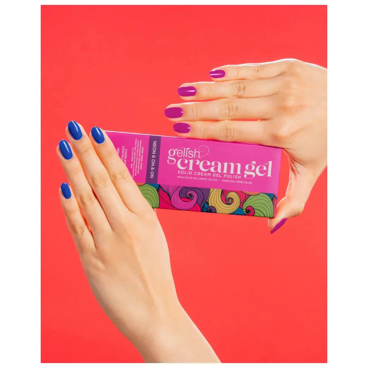 Gelish Cream Gel 6 Piece Palette - Neon & On & On Gelish & Morgan Taylor