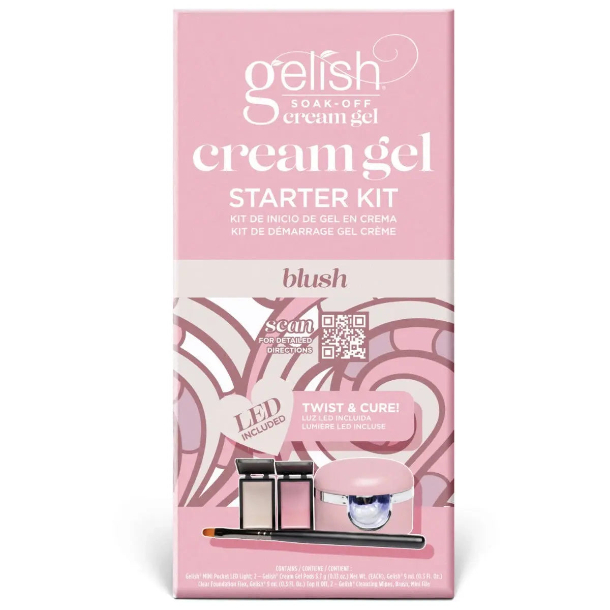 Gelish Cream Gel Blush Starter Kit Gelish & Morgan Taylor