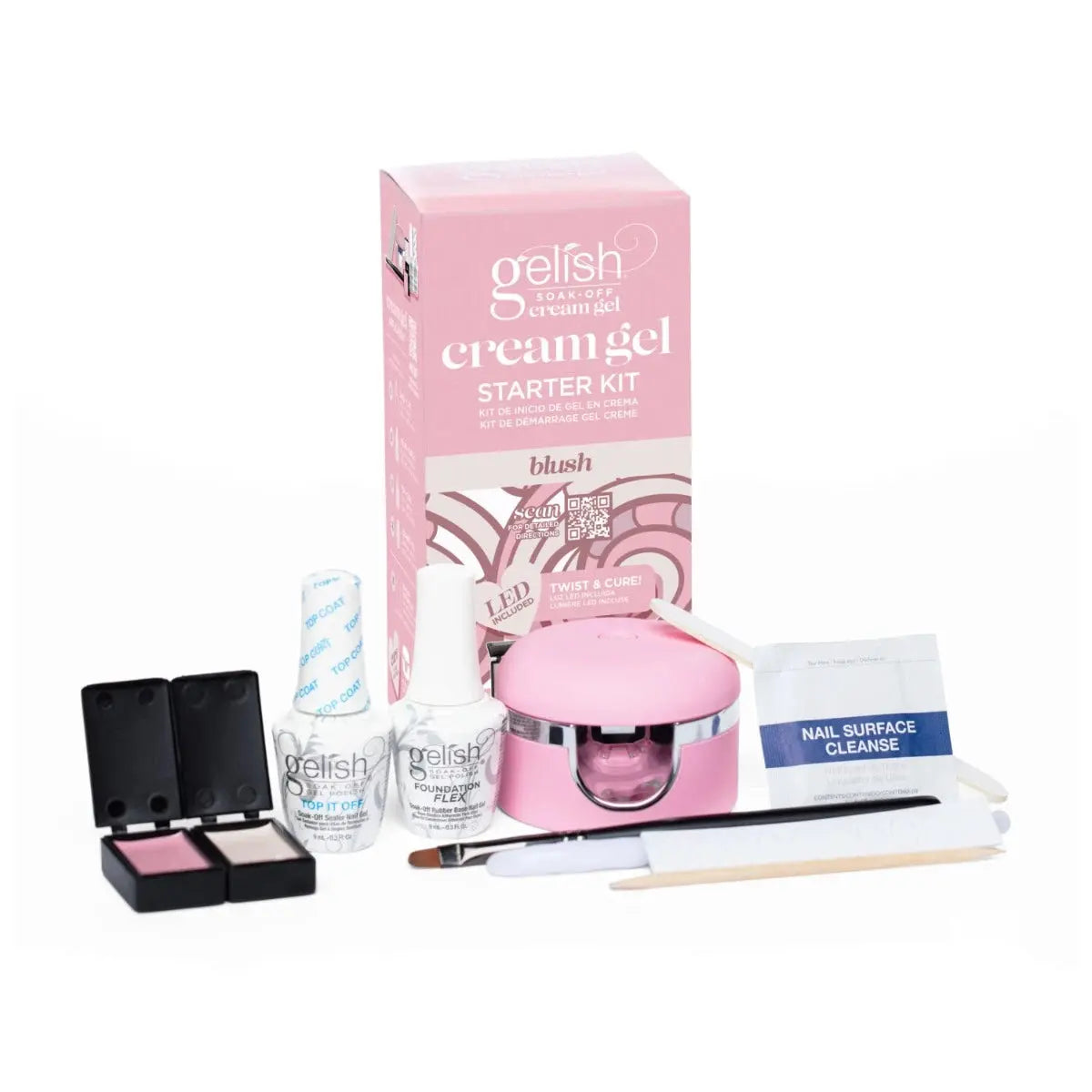 Gelish Cream Gel Blush Starter Kit Gelish & Morgan Taylor